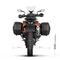 Supports valises latérales SHAD 3P System KTM 790 Adventure 2019-2024 / 890 Adventure / L / R / Rally 2021-2024 / Husqvarna N 2