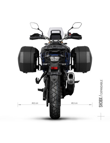 Supports valises latérales SHAD 3P System Suzuki V-Strom 800 DE 2023-2026