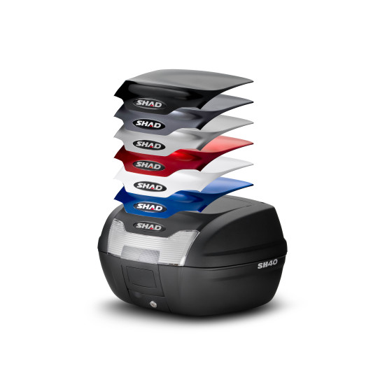 Top Case SHAD SH40 Noir Brut