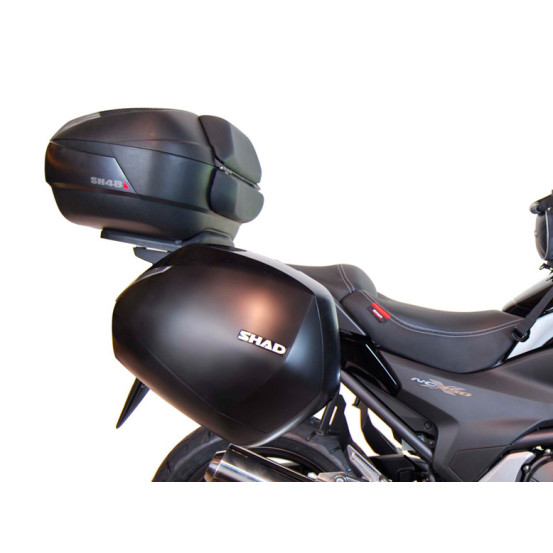 Supports valises latérales SHAD 3P System Honda Series NC 700 S / X 2012-2023 / NC 750 S / X 2014-2015 / Integra 700 2012-201