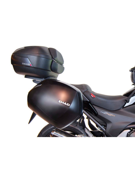 Supports valises latérales SHAD 3P System Honda Series NC 700 S / X 2012-2023 / NC 750 S / X 2014-2015 / Integra 700 2012-201