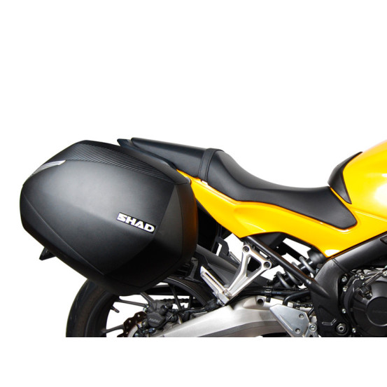 Supports valises latérales SHAD 3P System Honda CB650F 2014-2019 / CBR650F 2013-2018