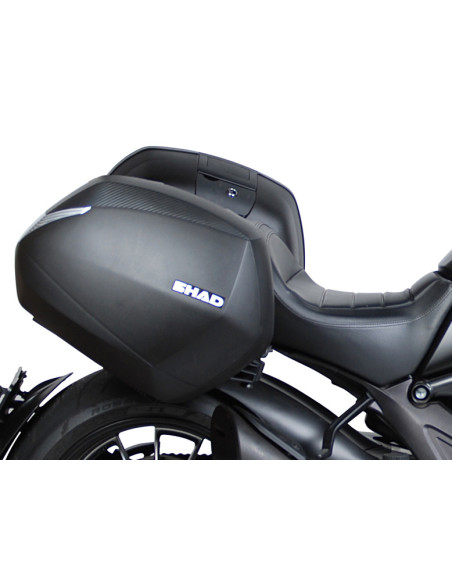 Supports valises latérales SHAD 3P System Ducati Diavel 1200 2012-2018