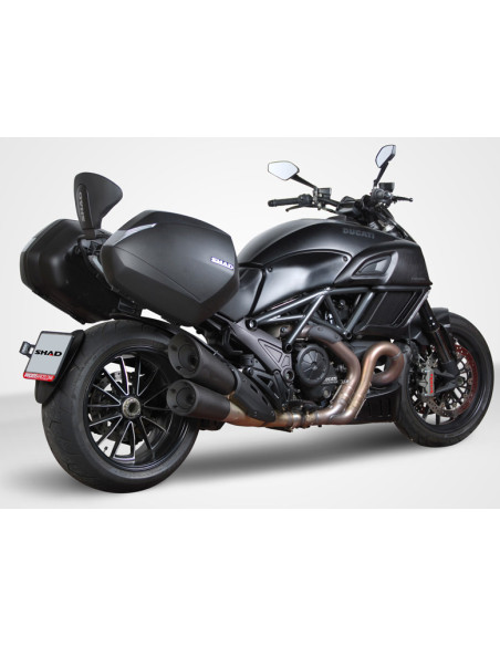 Supports valises latérales SHAD 3P System Ducati Diavel 1200 2012-2018