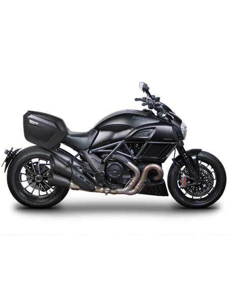 Supports valises latérales SHAD 3P System Ducati Diavel 1200 2012-2018