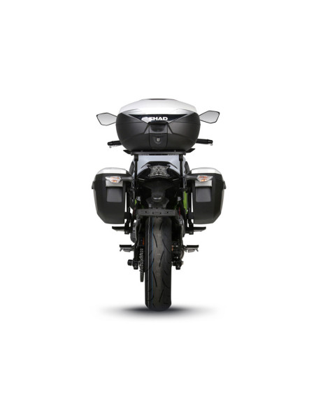 Supports valises latérales SHAD 3P System Kawasaki Z650 2016-2026 / Ninja 2017-2022