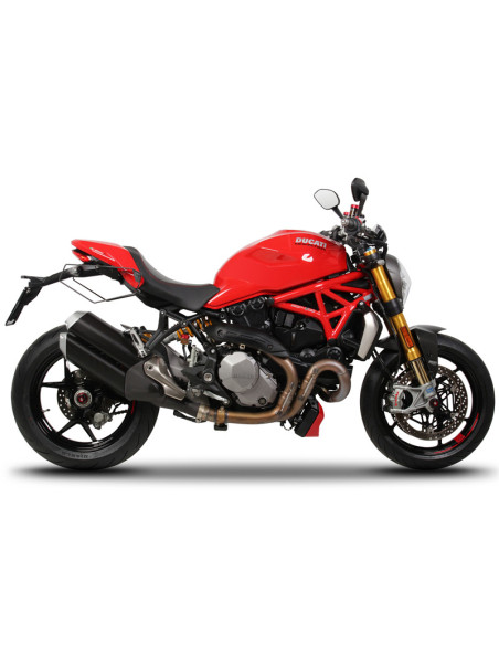 Supports écarteurs sacoches cavalières SHAD SE Ducati Monster 1200