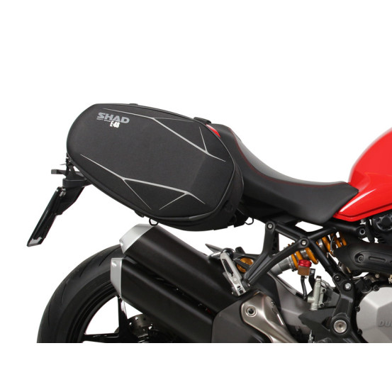 Supports écarteurs sacoches cavalières SHAD SE Ducati Monster 1200