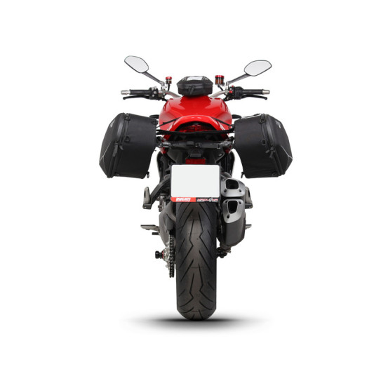 Supports écarteurs sacoches cavalières SHAD SE Ducati Monster 1200