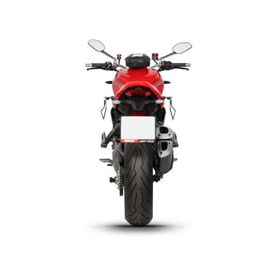 Supports écarteurs sacoches cavalières SHAD SE Ducati Monster 1200