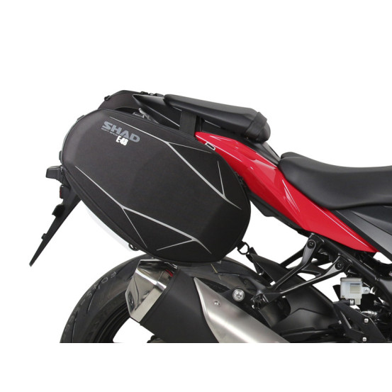 Supports écarteurs sacoches cavalières SHAD SE Suzuki GSX 750 S 2017-2022