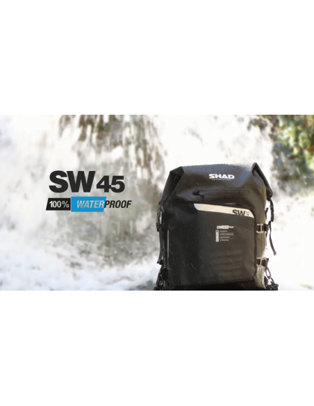 Sac arrière de selle imperméable SHAD SW45 40L