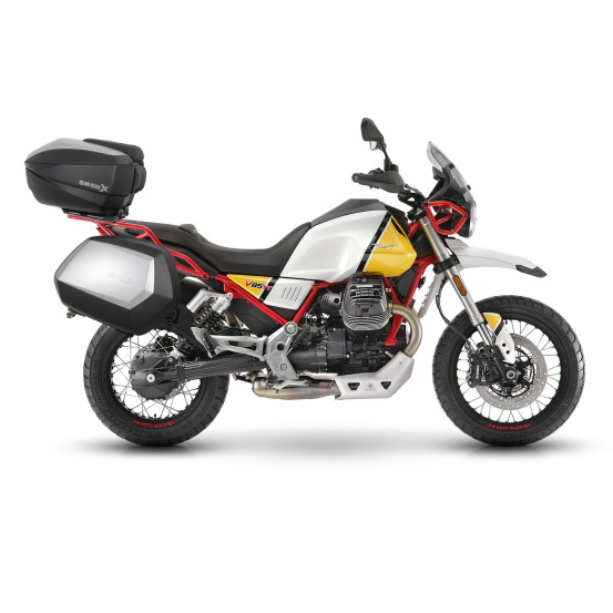Supports valises latérales SHAD 4P System Moto Guzzi V85TT / Travel 2019-2023