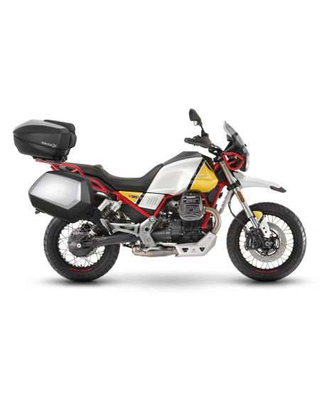 Supports valises latérales SHAD 4P System Moto Guzzi V85TT / Travel 2019-2023