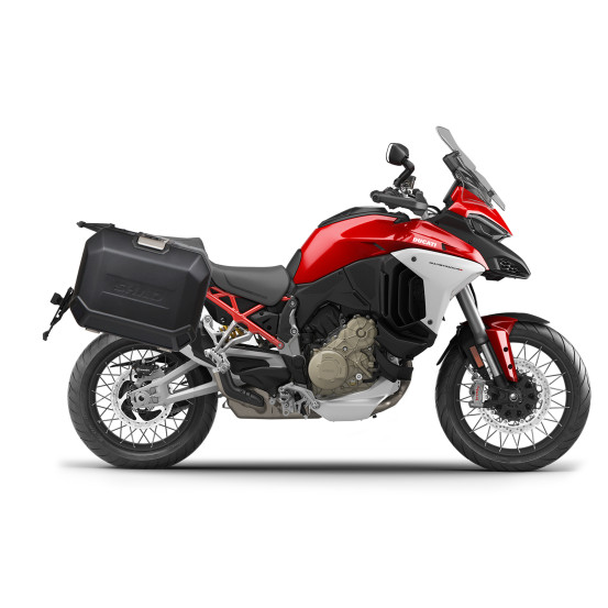 Supports valises latérales SHAD 4P System Ducati Multistrada V4 S1200 2021-2024
