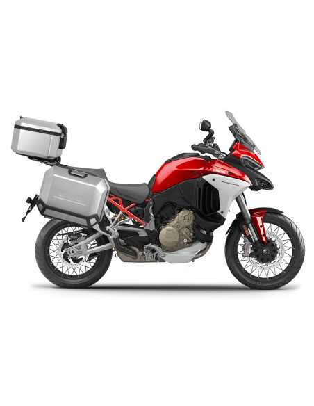Supports valises latérales SHAD 4P System Ducati Multistrada V4 S1200 2021-2024