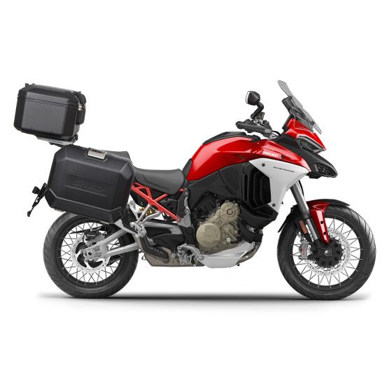 Supports valises latérales SHAD 4P System Ducati Multistrada V4 S1200 2021-2024