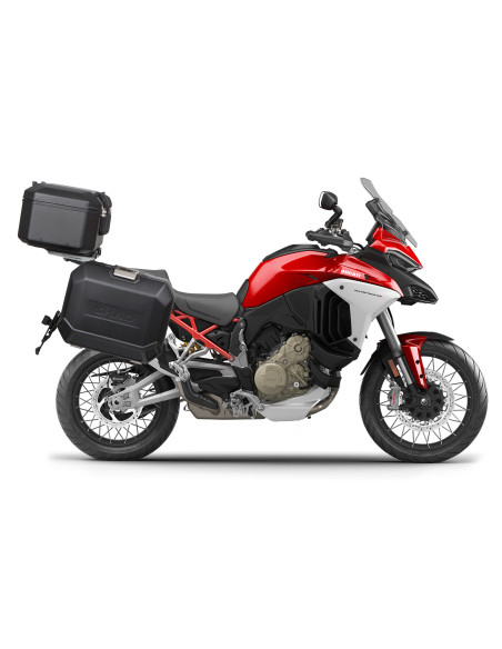 Supports valises latérales SHAD 4P System Ducati Multistrada V4 S1200 2021-2024