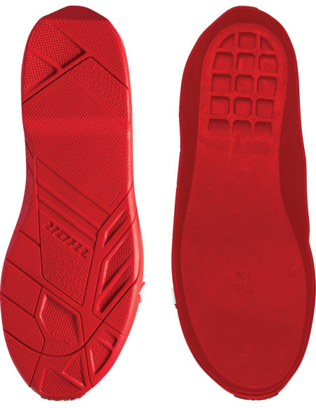 Semelles externes de remplacement bottes Thor Radial - Rouge