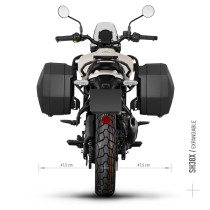 Supports valises latérales SHAD 3P System Royal Enfield Himalayan 450 2024-2026 2