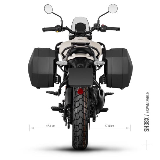 Supports valises latérales SHAD 3P System Royal Enfield Himalayan 450 2024-2026