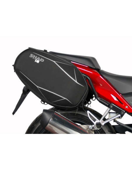 Supports écarteurs sacoches cavalières SHAD SE Honda CB500F / X 2013-2015 / CBR500R 2014-2015