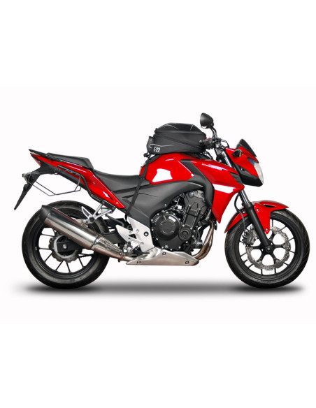 Supports écarteurs sacoches cavalières SHAD SE Honda CB500F / X 2013-2015 / CBR500R 2014-2015