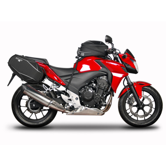 Supports écarteurs sacoches cavalières SHAD SE Honda CB500F / X 2013-2015 / CBR500R 2014-2015