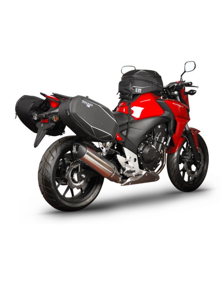 Supports écarteurs sacoches cavalières SHAD SE Honda CB500F / X 2013-2015 / CBR500R 2014-2015