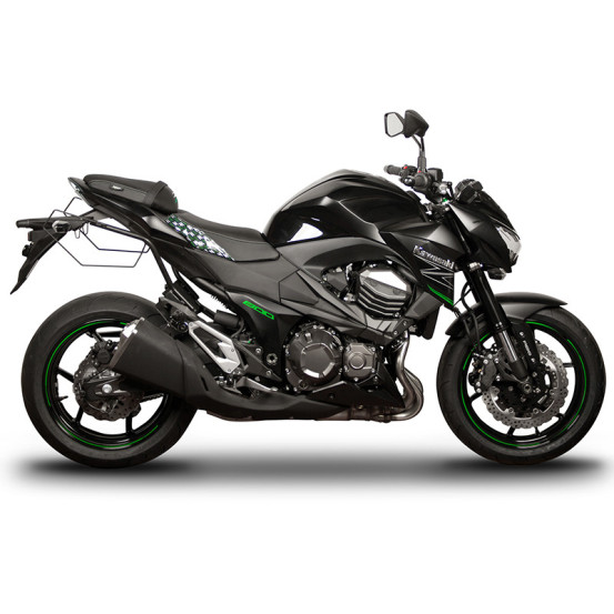 Supports écarteurs sacoches cavalières SHAD SE Kawasaki Z800 2013-2017