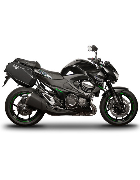 Supports écarteurs sacoches cavalières SHAD SE Kawasaki Z800 2013-2017