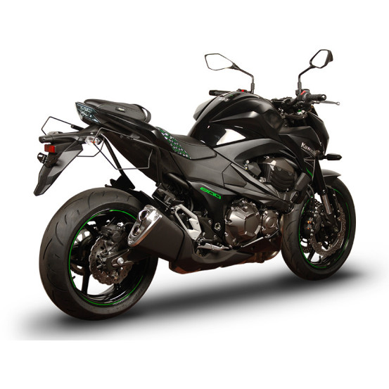 Supports écarteurs sacoches cavalières SHAD SE Kawasaki Z800 2013-2017