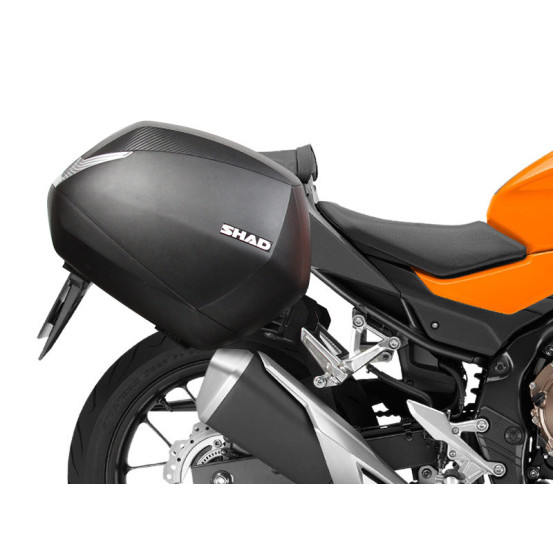 Supports valises latérales SHAD 3P System Honda CB500F / CBR R 2016-2018