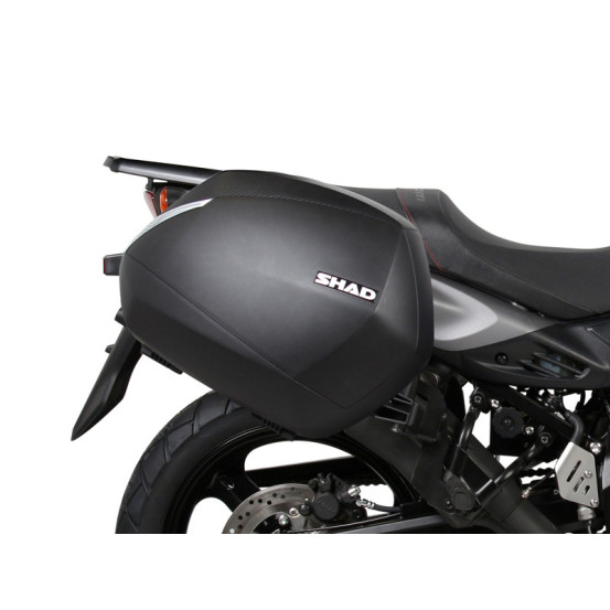 Supports valises latérales SHAD 3P System Suzuki 650 V-Strom / V-Strom XT 2012-2016