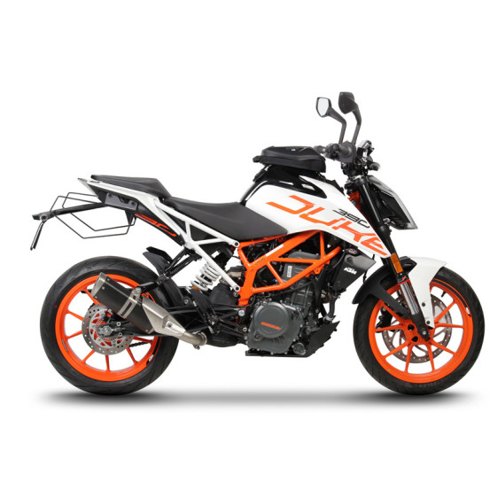 Supports écarteurs sacoches cavalières SHAD SE KTM Duke 125 / 250 / 390 2017-2023 / 200 2017-2018