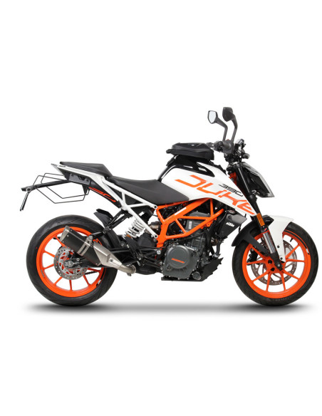 Supports écarteurs sacoches cavalières SHAD SE KTM Duke 125 / 250 / 390 2017-2023 / 200 2017-2018