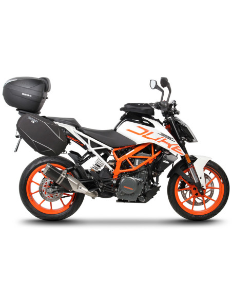 Supports écarteurs sacoches cavalières SHAD SE KTM Duke 125 / 250 / 390 2017-2023 / 200 2017-2018