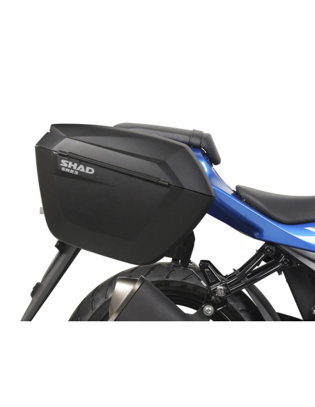 Supports valises latérales SHAD 3P System Suzuki GSX R / S 125 2017-2024