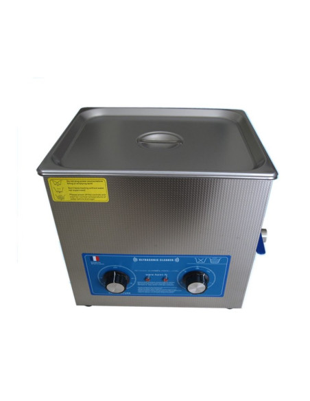 Nettoyeur Ultrasons Bac carré 10 Litres