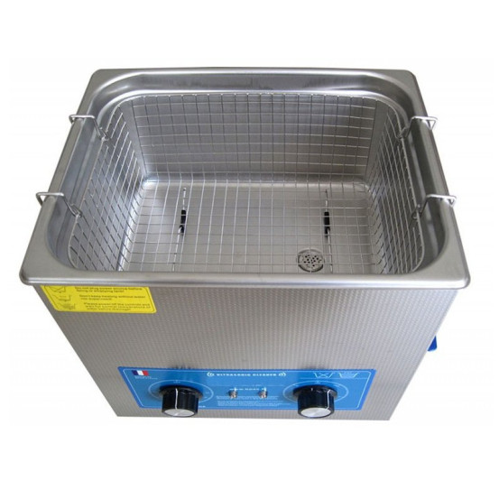 Nettoyeur Ultrasons Bac carré 10 Litres