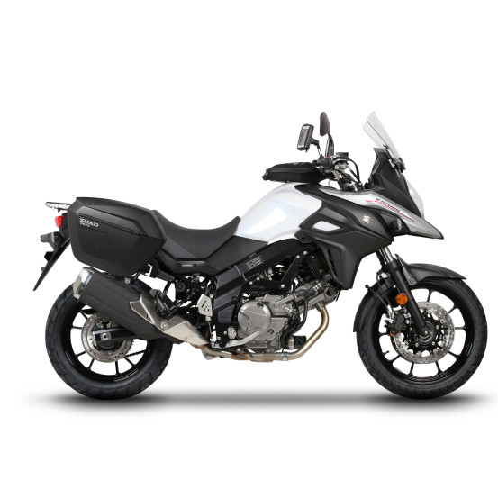 Supports valises latérales SHAD 3P System Suzuki 650 V-Strom / V-Strom XT 2017-2026