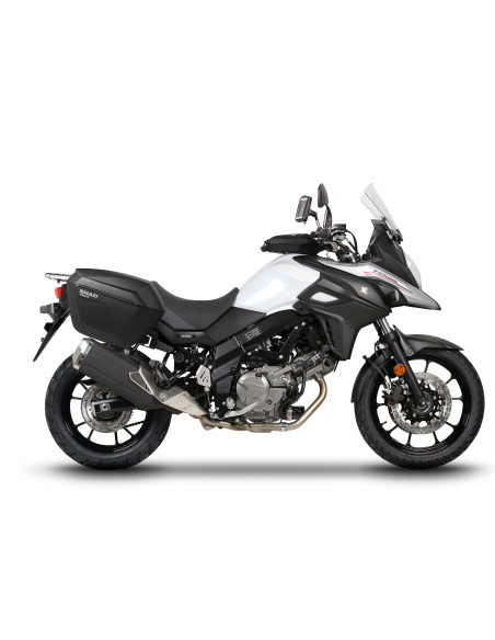 Supports valises latérales SHAD 3P System Suzuki 650 V-Strom / V-Strom XT 2017-2026
