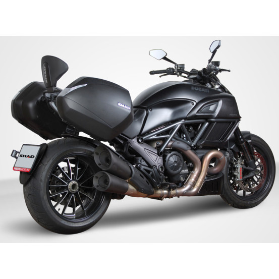 Kit fixation dosseret passager SHAD Ducati Diavel 1200 2012-2018