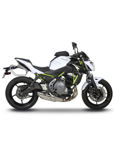Supports écarteurs sacoches cavalières SHAD SE Kawasaki Z650 2016-2022 / Ninja 2017-2022