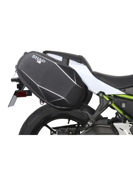 Supports écarteurs sacoches cavalières SHAD SE Kawasaki Z650 2016-2022 / Ninja 2017-2022