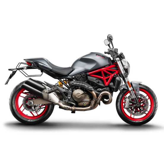 Supports écarteurs sacoches cavalières SHAD SE Ducati Monster 821 2015-2021