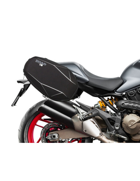 Supports écarteurs sacoches cavalières SHAD SE Ducati Monster 821 2015-2021