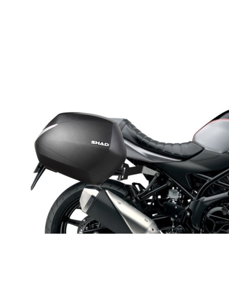 Supports valises latérales SHAD 3P System Suzuki SV 650 / SV 650 X 2016-2026