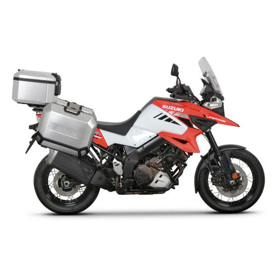 Supports valises latérales SHAD 4P System Suzuki V-Strom 1000 2014-2020 / V-Strom 1050 / XT 2020-2026