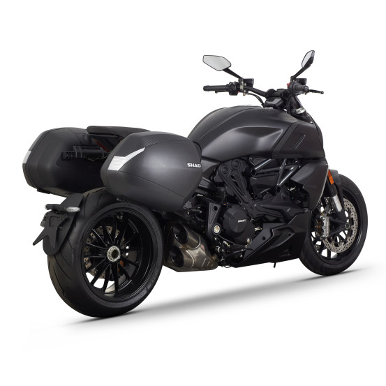 Supports valises latérales SHAD 3P System Ducati Diavel 1260 2019-2024